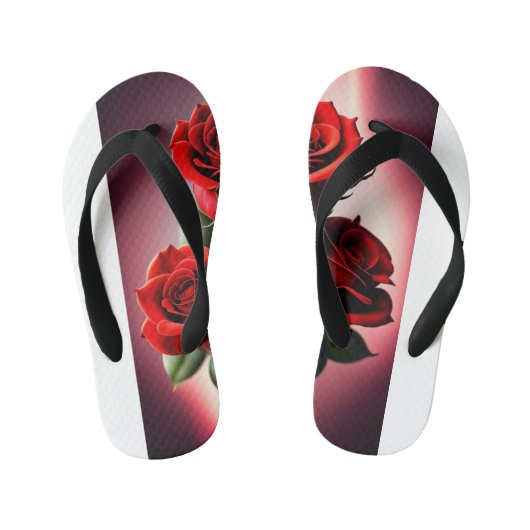 Roos Kinder Teenslippers (Voetbed)