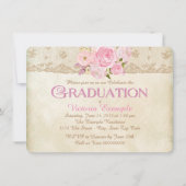 Roos Klasse van 2015 Afstuderen Kaart (Achterkant)