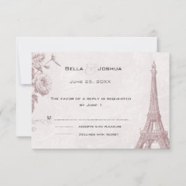  Roos Kleur Eiffeltoren RSVP