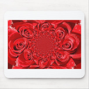 Roos-kleurige wereld: Floral Fantasy Muismat