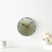 Roos Klok Wit roze  Klok Roos Decor (Huis)