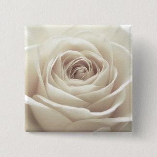 Roos knop vierkante button 5,1 cm