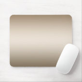 Roos koperen gradiënt Mousepad Muismat (Met muis)