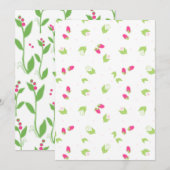 Roos koudepapier (Voorkant / Achterkant)