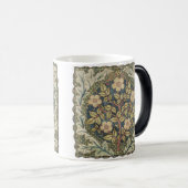  "Roos Krans" Art door William Morris Magische Mok (Voorkant rechts)