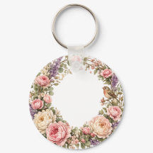roos krans sleutelhanger