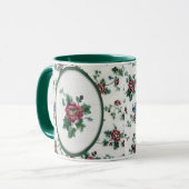 Roos kruissteek Mok (Voorkant links)