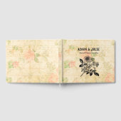 Roos Kunst bruiloft Guestbook Gastenboek (Volledig)
