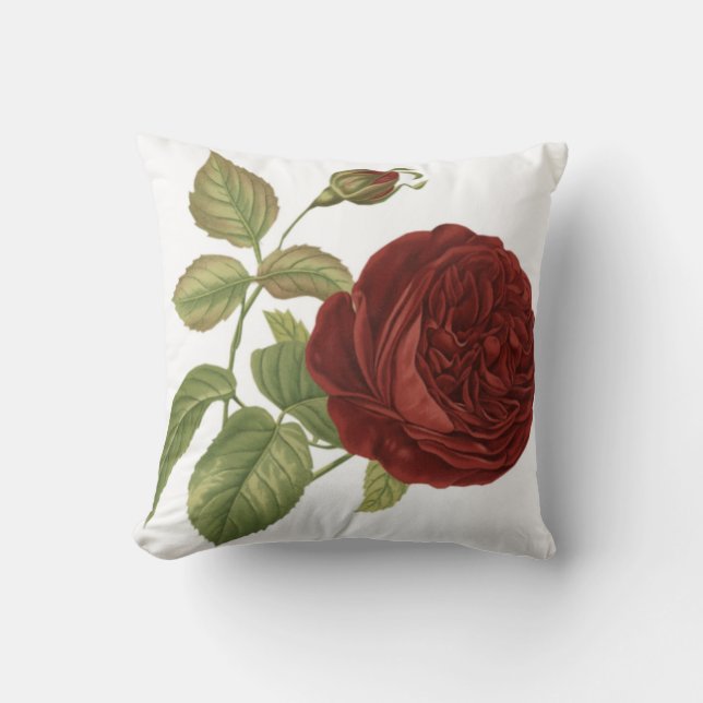 Roos kussen (Voorkant)