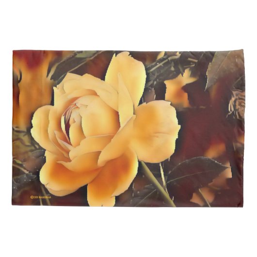 Roos Kussensloop (Achterkant)