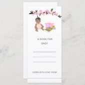 Roos Kustdouche Etnische Baby voor boeken (Voorkant / Achterkant)