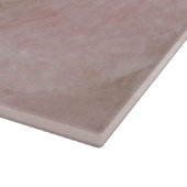 Roos kwarts print snijplank (Hoek)