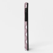 Roos kwarts roze diamantpatroon Case-Mate iPhone case (Achterkant/links)