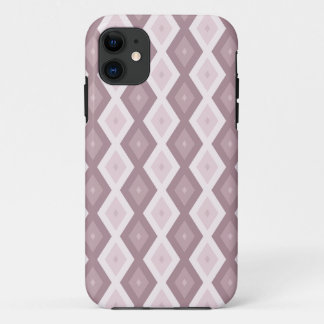 Roos kwarts roze diamantpatroon Case-Mate iPhone case