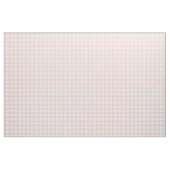 Roos kwarts roze en witte gingham check stof (Yard (91,4 cm))