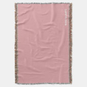 Roos Kwarts roze kleurnaam Deken (Voorkant Verticaal)