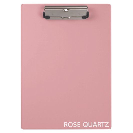 Roos Kwarts roze kleurnaam Klembord (Voorkant)