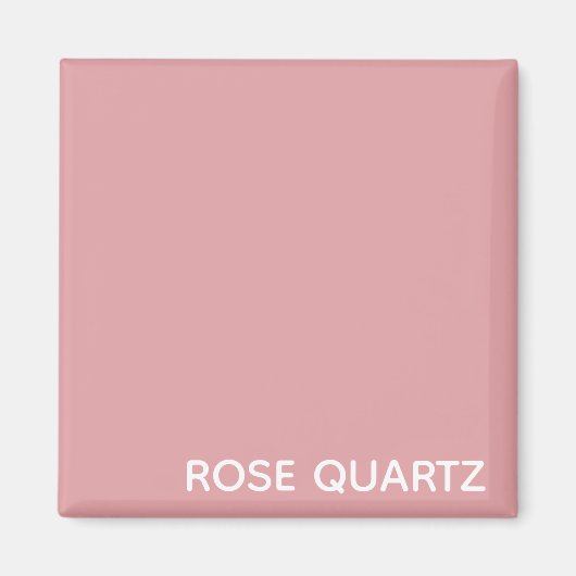 Roos Kwarts roze kleurnaam Magneet (Voorkant)