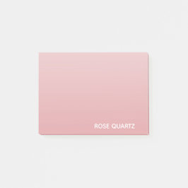 Roos Kwarts roze kleurnaam Post-it® Notes