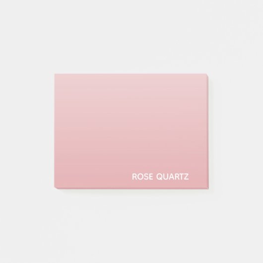Roos Kwarts roze kleurnaam Post-it® Notes (Voorkant)
