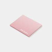 Roos Kwarts roze kleurnaam Post-it® Notes (Schuin)