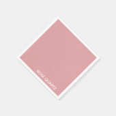 Roos Kwarts roze kleurnaam Servet (Hoek)