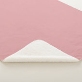 Roos Kwarts roze kleurnaam Sherpa Deken (3/4)