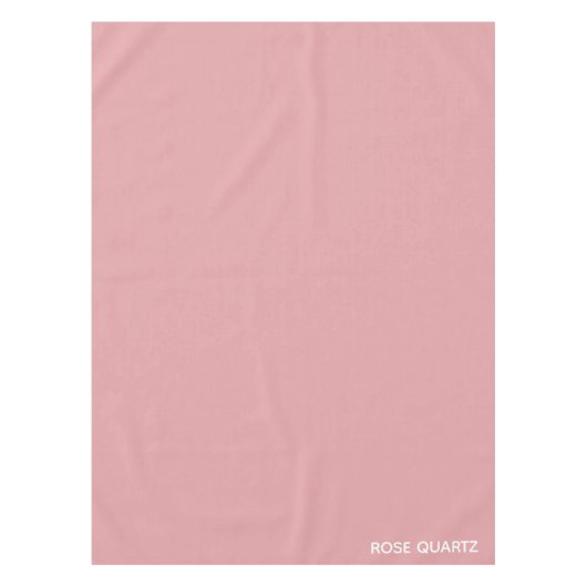 Roos Kwarts roze kleurnaam Tafelkleed (Voorkant)