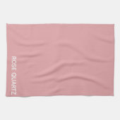 Roos Kwarts roze kleurnaam Theedoek (Horizontaal)