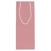 Roos Kwarts roze kleurnaam Wijn Cadeautas (Achterkant)