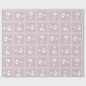 Roos kwarts roze mysterie cadeaupapier (Vlak)