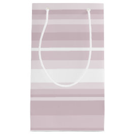 Roos kwartsroze strepen klein cadeauzakje