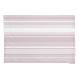 Roos kwartsroze strepen kussensloop