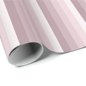 Roos kwartsschaduwstrepen cadeaupapier (Rol Hoek)
