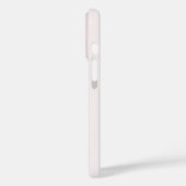 Roos kwartsschaduwstrepen Case-Mate iPhone case (Achterkant / Links)