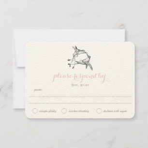 Roos Kwartz Hummingbird Kiss Wedding Wedding RSVP