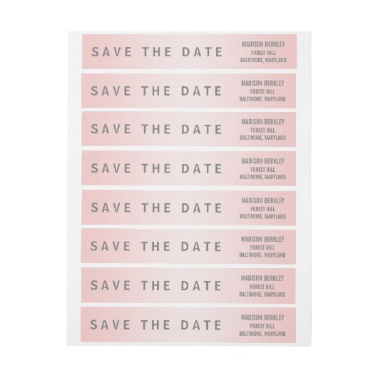 Roos Kwartz Modern slaat de datum op (Vel)