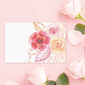 Roos Lace Beads Romantic Tissuepapier