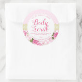 Roos Lace Land  Roze Body Scrub Labels (Tas)