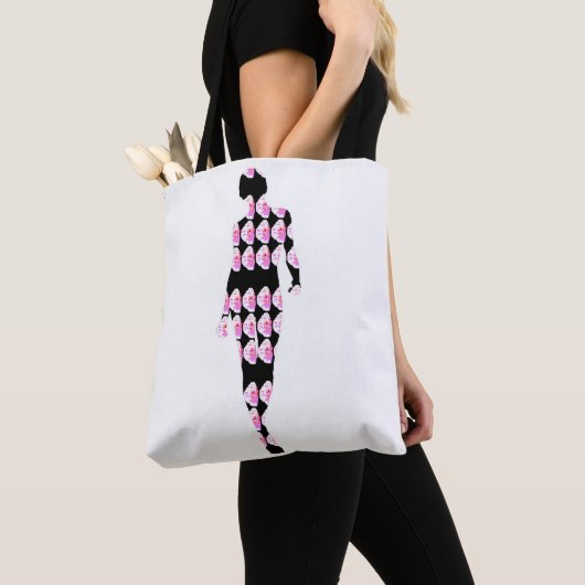 Roos Lady Tote Bag (Dichtbij)