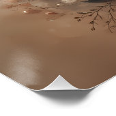 Roos Lantaarn Glow Boeket Perfect Poster (Hoek)