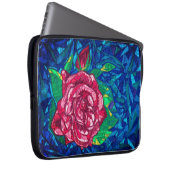 Roos Laptop Sleeve (Voorkant Rechts)