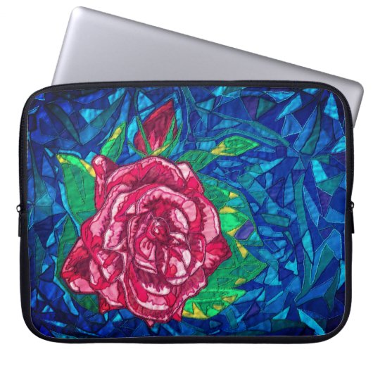 Roos Laptop Sleeve (Voorkant)