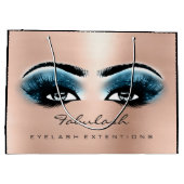 Roos Lash Blue Make-up Glitter Beauty Cosmetica Groot Cadeauzakje (Achterkant)