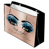 Roos Lash Blue Make-up Glitter Beauty Cosmetica Groot Cadeauzakje (Achterkant Gekanteld)