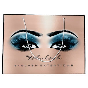 Roos Lash Blue Makeup Glitter Beauty Cosmetics Groot Cadeauzakje