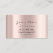 Roos Lashes Makeup Artist Appointment White Visitekaartje (Achterkant)