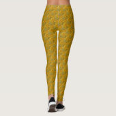 Roos Leggings Beauful Gold Rozen Leggings (Achterkant)