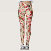 Roos Leggings - Zwart B&B Logo (Voorkant)