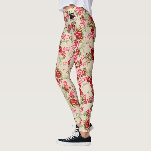 Roos Leggings - Zwart B&B Logo (Links)